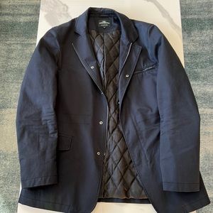 NEVER WORN Rodd and Gunn blazer. Woven in Italy.  Classic quilted lining.